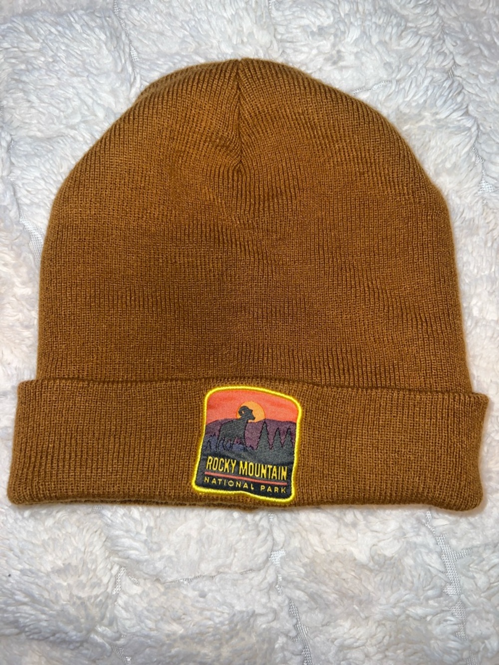 Rocky Mountain National Park Beanie - Brown